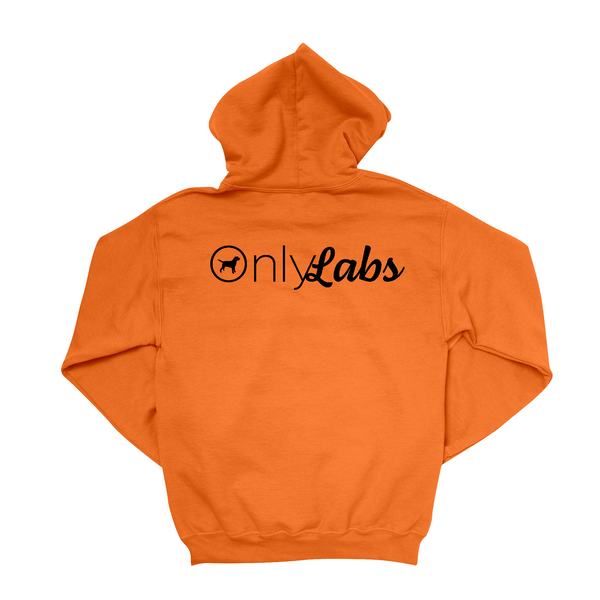 Second Chance Bird Dog | Only Labs Heavy Blend Hoodie | Mens