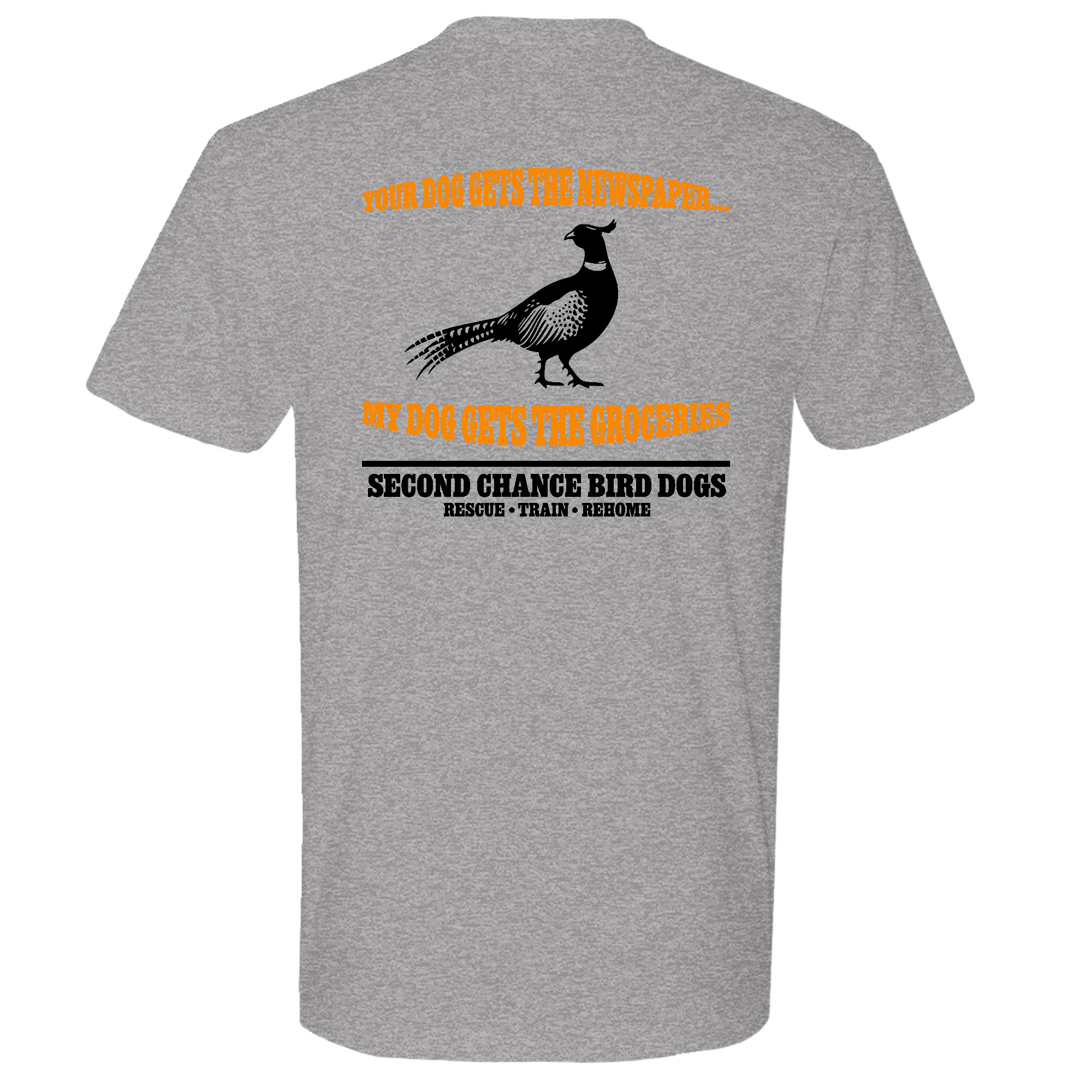 Mens Medium Dark Heather Gray Style_T-Shirt
