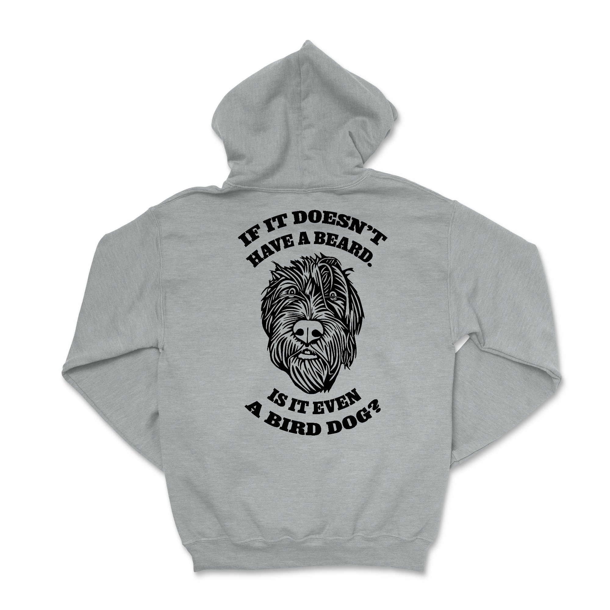 Bearded Dog Hoodie Sweatshirt