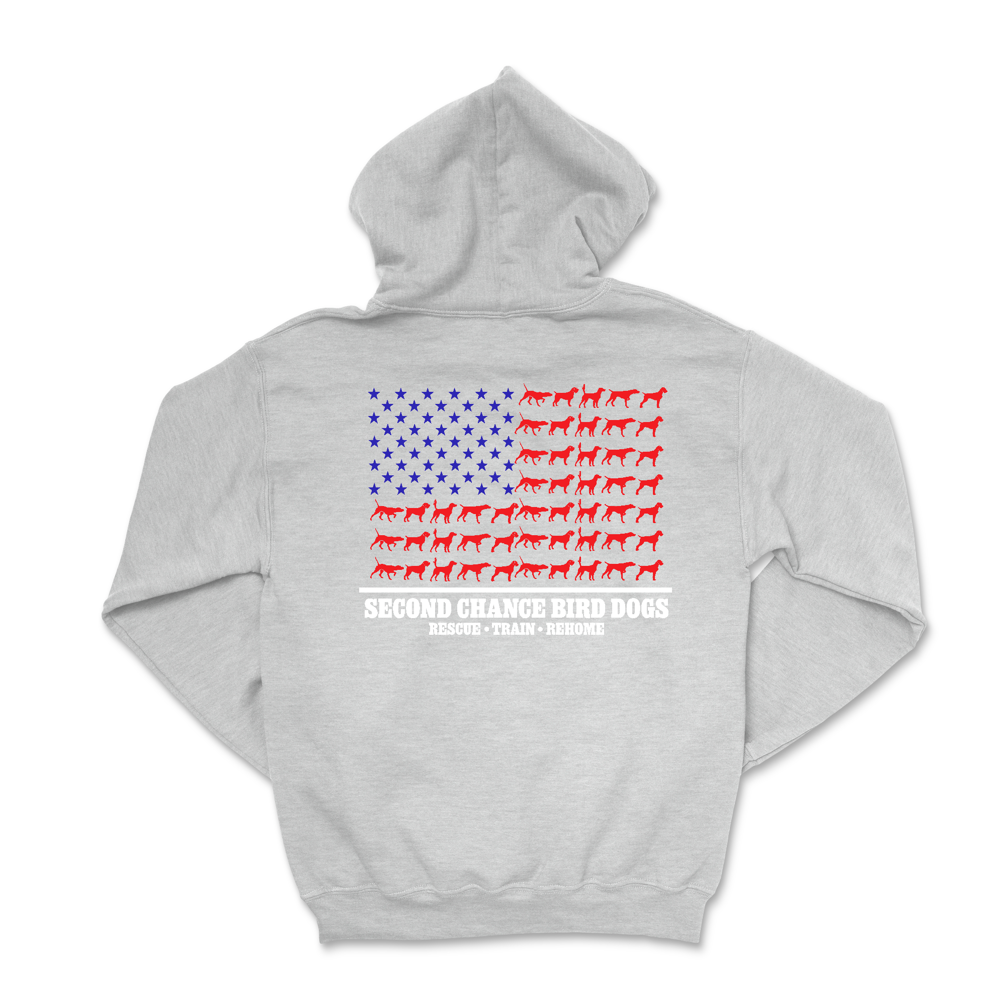 Bird Dog Flag Hoodie Sweatshirt