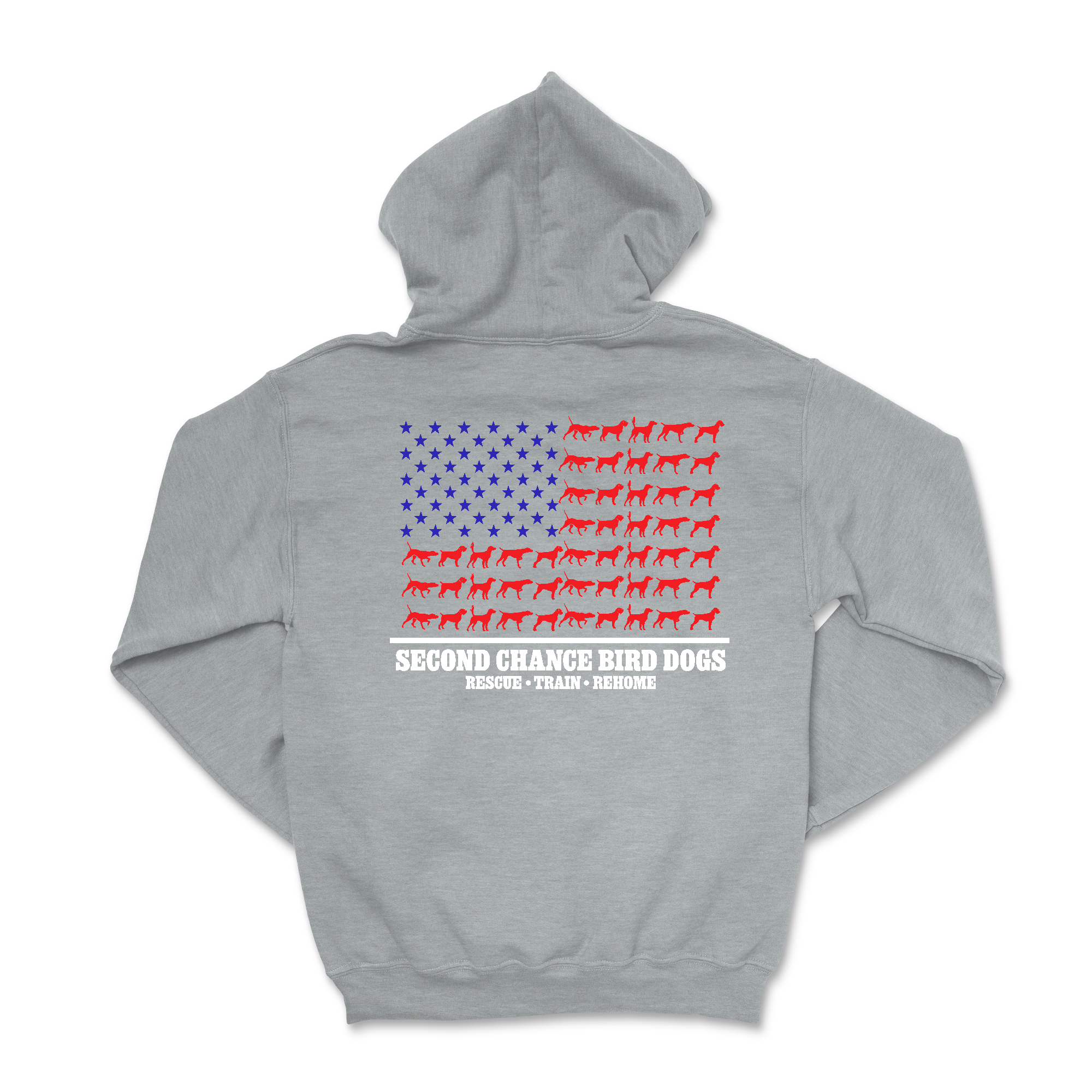 Bird Dog Flag Hoodie Sweatshirt