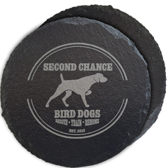 SCBD Slate Coasters Set of 2 – Second Chance Bird Dogs